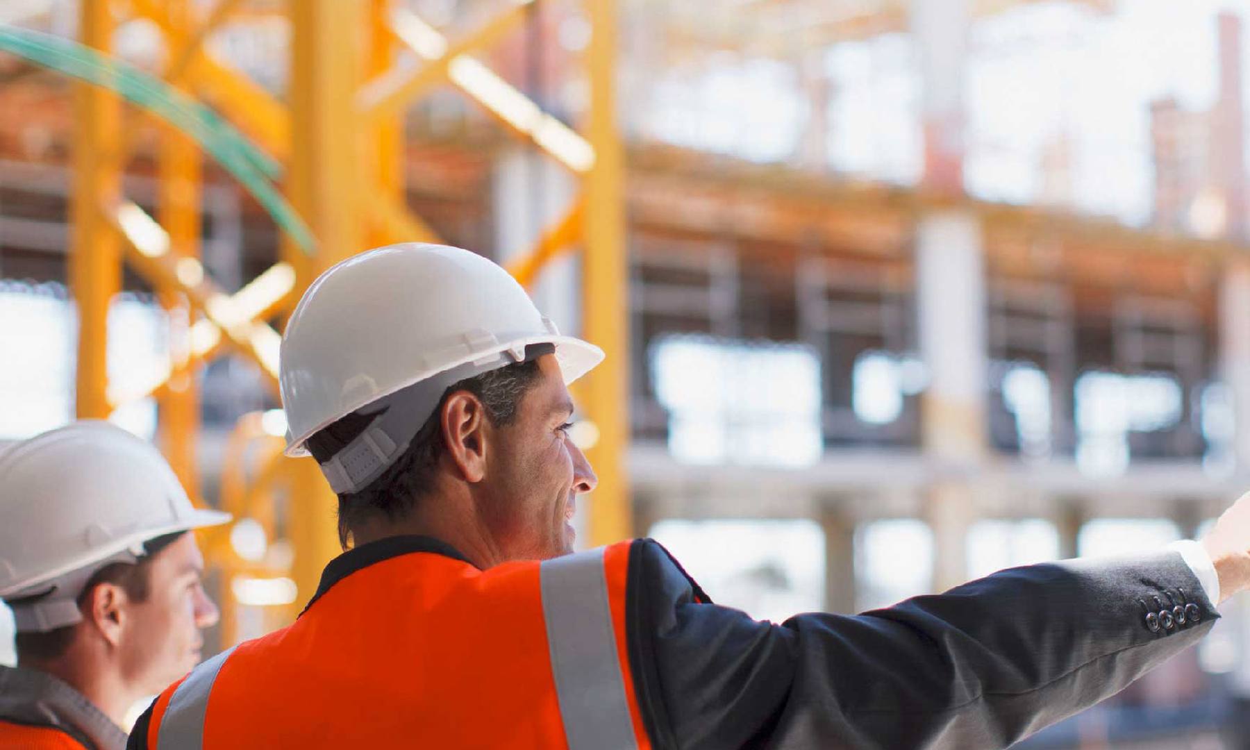 Rana Group engineers on an industrial construction site